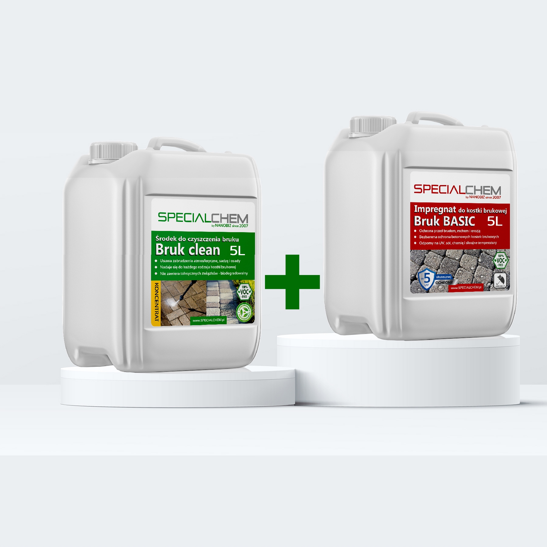 Súprava na čistenie a impregnáciu Kocky 5L+5L